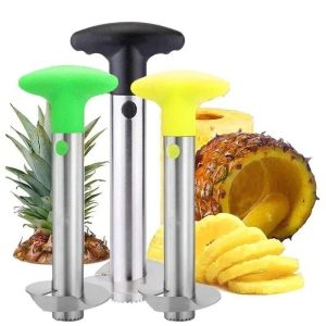 Pineapple Slicer Stainless Steel Cutter Kitchen Fruit Corer Peeler Remover 1pc