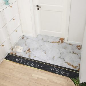 Door Mat Carpet Hallway Bathroom  Kitchen Mat Can Be Cut Carpet Anti-slip House