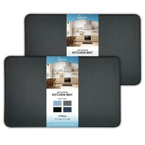 Amcomfy Anti Fatigue Kitchen Mat Cushioned Non Slip Comfort Floor Mats Standing