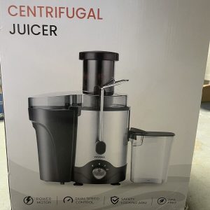 VAVSEA Juicer Machine 600W, Juice Extractor, Anti-Drip Press Centrifugal Juicer