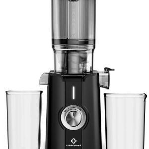 Rush Clear Slow Masticating Juicer Machines, Cold Press Juicer with No-Prep 4.35