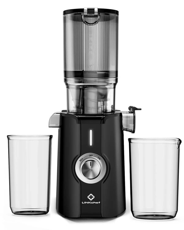 Rush Clear Slow Masticating Juicer Machines, Cold Press Juicer with No-Prep 4.35