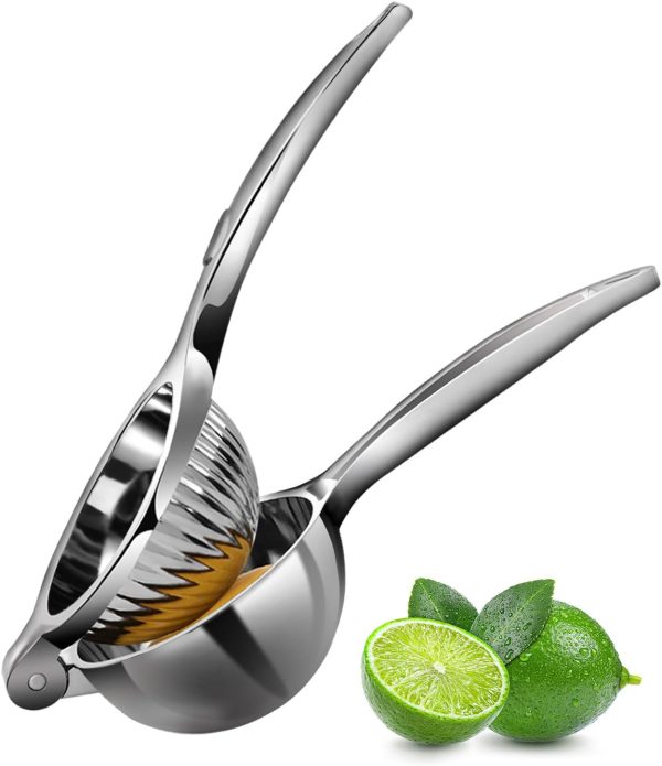 Rekix Lemon Squeezer Heavy Duty Juicer Manual Citrus Press Handheld Hand Press