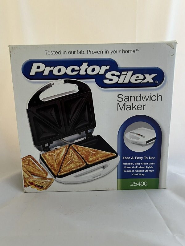 proctor silex sandwich maker 25400