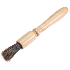 Coffee Machine Brush 7.09″ Wood Handle with Brown Bristle