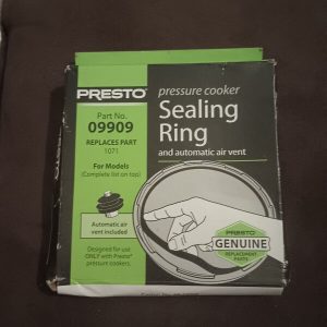 Presto Pressure Cooker Sealing Ring Gasket 09909