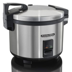 Hamilton Beach Proctor Silex Commercial 37560R Rice Cooker/Warmer, 60 Cups Co…