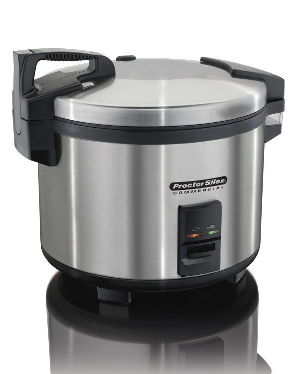 Hamilton Beach Proctor Silex Commercial 37560R Rice Cooker/Warmer, 60 Cups Co…