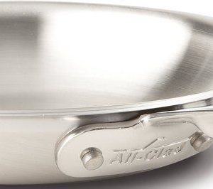 All-Clad Brushed D5 Stainless Steel 5-Ply Bonded 8 in Fry-Pan (DEMO/DENT)