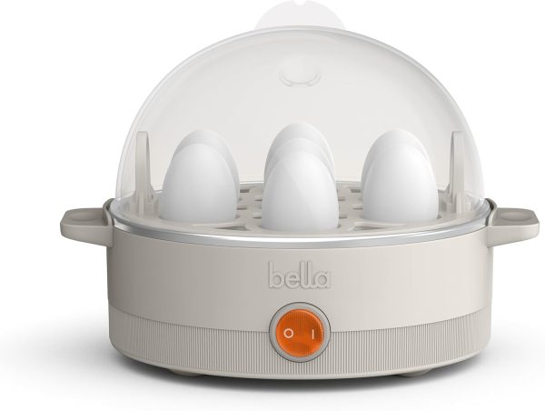 Electric Egg Cooker, 7 Eggs Capacity Tray, Single Stack, for Poached, Scrambled,