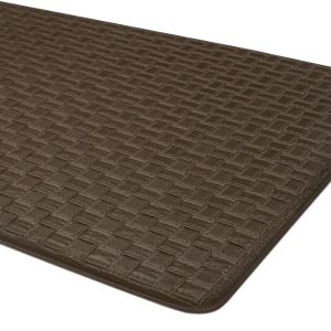 Heavy Duty Brown Non Slip Memory Foam Kitchen Mats – Assorted Sizes