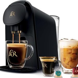 L’OR Barista System Coffee & Espresso Machine Combo by Philips- Black