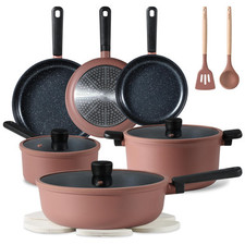 Non Stick Pots and Pans Set, Cookware Sets Nonstick16 Piece, Kitchen Cooking …