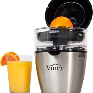 Vinci Hands Free Electric Citrus Juicer, 1-Button Juicer Machine,Easy to Clean