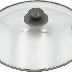 EFP Lid for Rival Crock Pot Round 5 Qt 6 Qt w/ Vent Therm Hole 3060-W, SCR-507