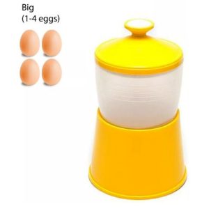 Boiled Egg Maker Recipe Original Yellow Color Half Boiled Made in Malaysia