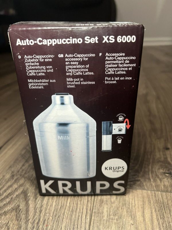 Krups Auto-Cappuccino Set XS 6000 Coffee Machine Milk Frothing Attachment NEW