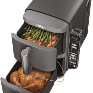 Doublestack XL Smart 2-Basket Air Fryer, Smart Cook System, Doublestack Technolo