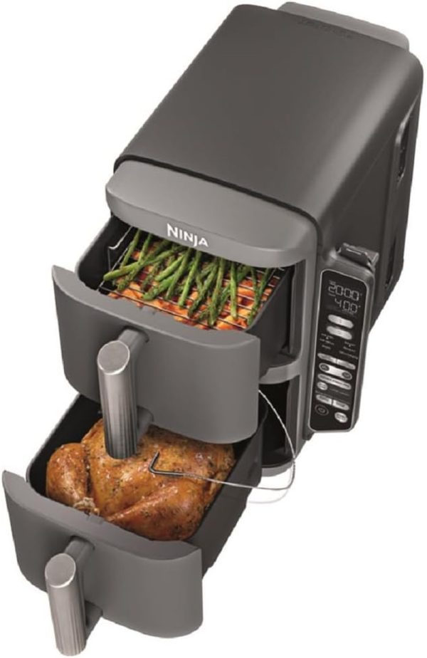 Doublestack XL Smart 2-Basket Air Fryer, Smart Cook System, Doublestack Technolo