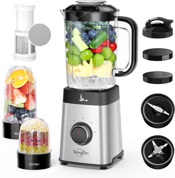 Blenders and Food Processor Combo for Kitchen Shakes and Smoothies Grinding