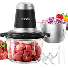 Food Processors, Electric Food Chopper with Meat Grinder & Veggie Chopper wit…