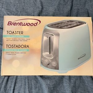 NEW Brentwood Cool Touch 2-Slice Toaster