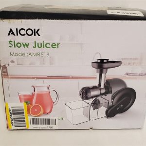 Aicok Slow Masticating Cold Press Juicer Quiet Motor Reverse Function AMR519