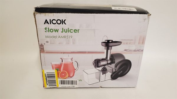 Aicok Slow Masticating Cold Press Juicer Quiet Motor Reverse Function AMR519