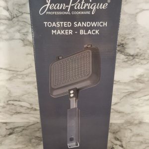 Jean Patrique Professional Cookware Toasted Sandwich Maker Black New