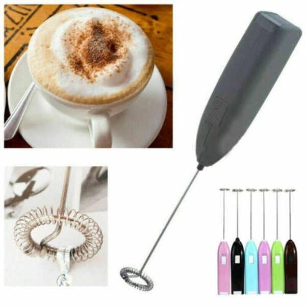 Electric Milk Frothers Drink Foamer Whisk Mixer Mini Stirrer Coffee Egg Beater