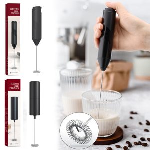 Milk Frother Whisk Electric Egg Beater Hand Coffee Shake Mixer Mini Kitchen Tool