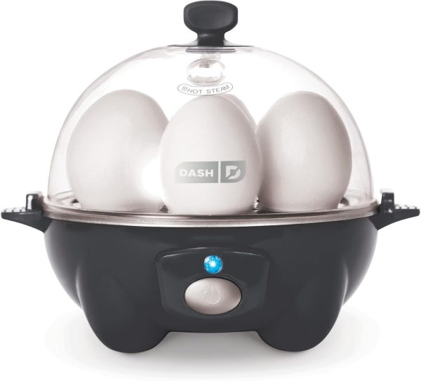 Rapid Egg Cooker: 7 Egg Capacity Electric Egg Cooker for Hard Boiled Eggs, Poach