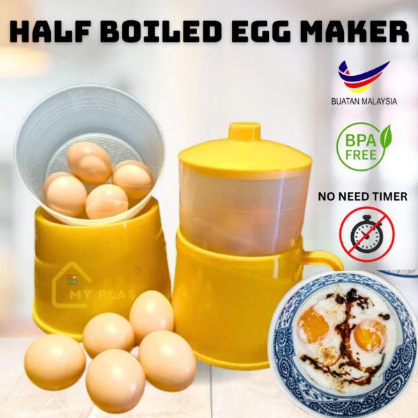 Half boiled egg maker