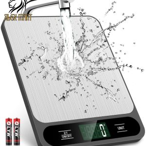 Food Scale 10kg/22lb Digital Kitchen Scale Weight Grams &Ounces for Baking Cooki