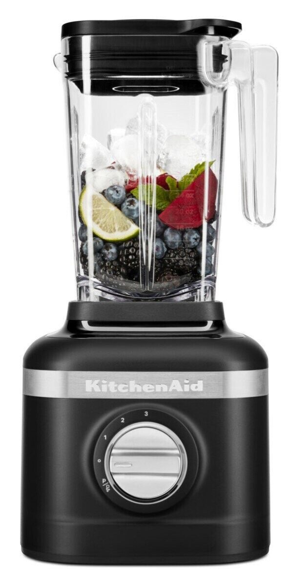 Unused KitchenAid 5KSB1325EBM Blender Matte Black, Plastic Jar, 220 Volts