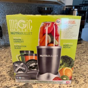 NutriBullet Magic Bullet Shake 600W Smoothie Blender 12 Piece Set