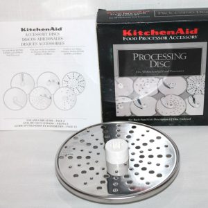 KITCHEN AID Food KFPPS Processor  Parmesan/ice Grating Disc Unused In Box #16