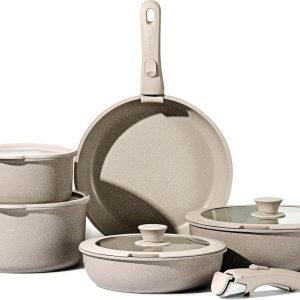 Cookware Set, Nonstick Cookware Set, 11 Piece Kitchen Cookware Set