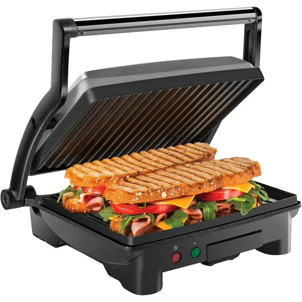 Chefman Electric Panini Press Grill and Gourmet Sandwich Maker – New