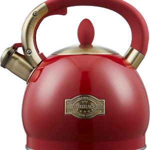 Tea Kettle -2.8 Quart Tea Kettles Stovetop Whistling Teapot Stainless Steel Tea