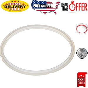 Dishwasher Safe Clear Sealing Ring for 8-Liter Pressure Cookers – Safe & Durable