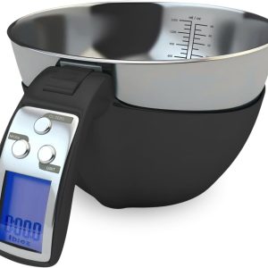 Digital Kitchen Food Scale With Bowl And Measuring Cup – Food Scale With 0….