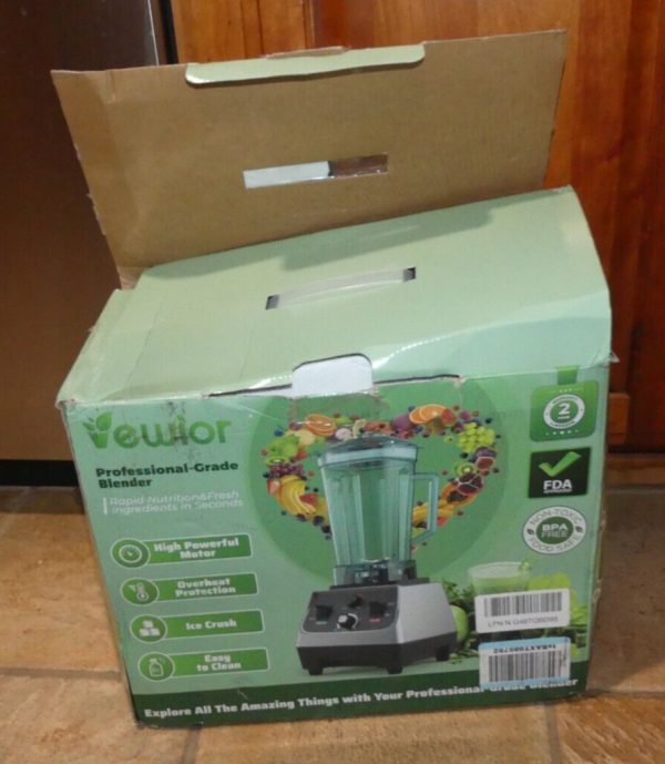 NIB Vewior BL812 Professional 2200 Watt blender countertop