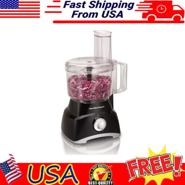 Top Mount Food Processor Blender Chopper Juicer W / 8 Cup 2 Speed Kitchen Fruit