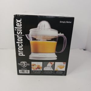 New Proctor Silex Juicit Electric Citrus Juicer Machine for Orange Lemon 34 oz