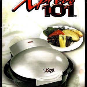 NEW! GT Xpress 101 Electric Indoor Grill – Sandwich/Omelet/Snack/Dessert maker