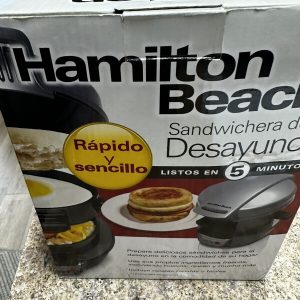 Hamilton Beach Breakfast Sandwich Maker 25475 Egg McMuffin Style Type ST29