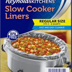 Kitchens Slow Cooker Liners, Regular (Fits 3-8 Quarts), 20 Count