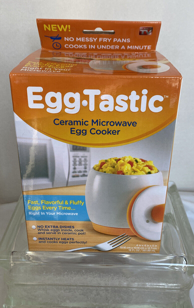 Egg-Tastic Microwave Egg Cooker & Poacher For Fast & Fluffy Eggs EggTastic