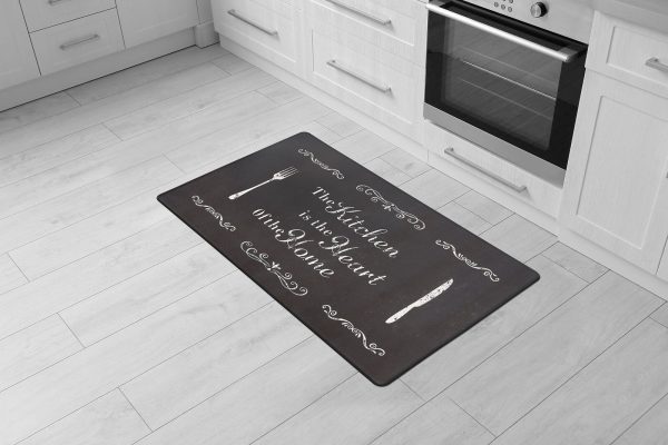 Rugshop Mats ‘Kitchen is the Heart of the Home’ Anti-fatigue Kitchen Runner Mats